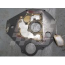 Back plate Steel 4 Syc MGB (used) Image for Back plate Steel 4 Syc MGB (used)