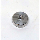 Alloy knurled gauge nut M4 Image for Alloy knurled gauge nut M4
