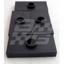 Polyurethane Pad Rear Spring - Car Set Midget Image for Polyurethane Pad Rear Spring - Car Set Midget