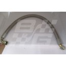 MGB Oil cooler pipe Braided (short) (Chrome bumper) Image for MGB Oil cooler pipe Braided (short) (Chrome bumper)