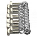 MGB Front Valance stainless steel fitting kit Image for MGB Front Valance stainless steel fitting kit