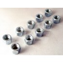 NYLOC NUT 3/8 INCH UNF (PACK 10) Image for NYLOC NUT 3/8 INCH UNF (PACK 10)
