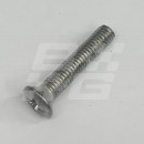 CHROME SCREW NUMBER PLATE LAMP PLINTH Image for CHROME SCREW NUMBER PLATE LAMP PLINTH
