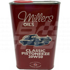 Image for Millers Classic Pistoneeze 20w50 oil - 1 litre