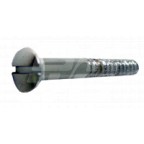 Image for CHR WOOD SCREW No10 x 1 INCH SLOTTED