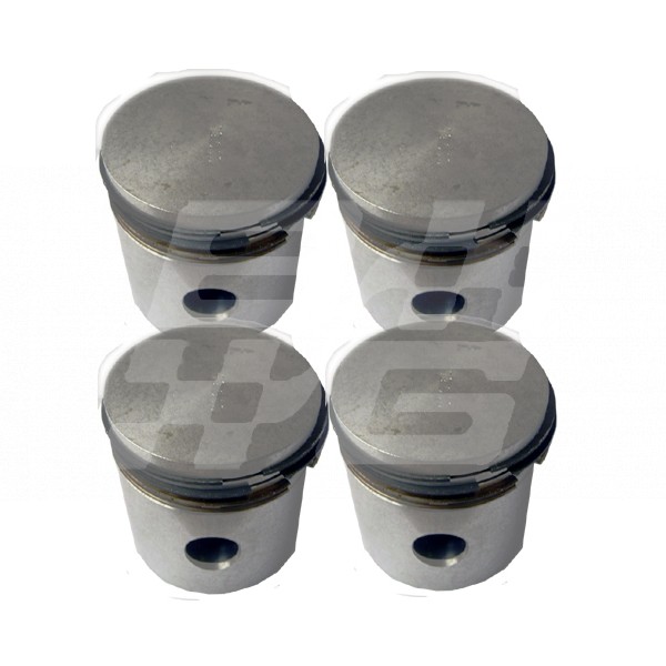 Image for XPAG 69mm Piston & ring set+30(set of 4)